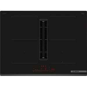 Encimera BOSCH Serie 6 Inducción con extractor Negro 70 cm sin perfiles · PVQ731H26E