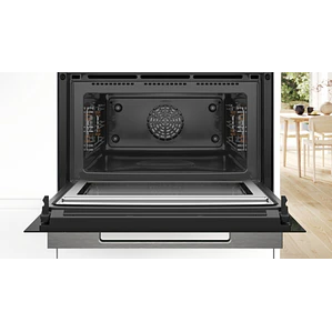 Microondas BOSCH Serie 8 Integrable Negro 60 cm · CMG7761B1