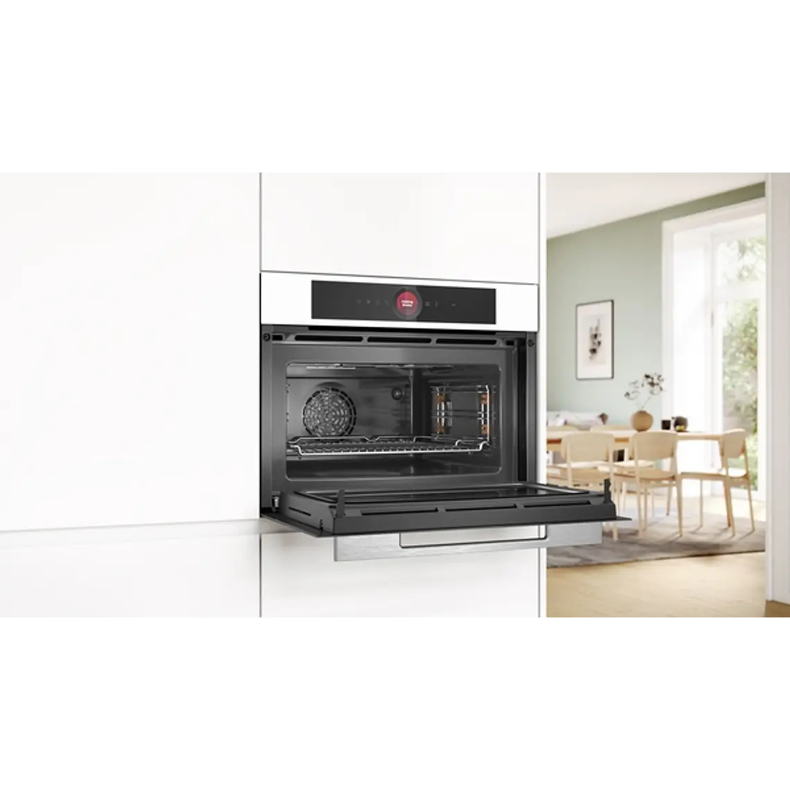 Microondas BOSCH Serie 8 Integrable Blanco 60 cm · CMG7241W1 4