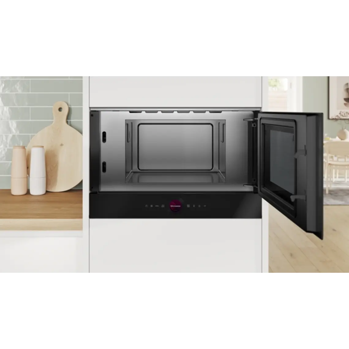 Microondas BOSCH Serie 8 Integrable Negro 60 cm · BFR7221B1 3