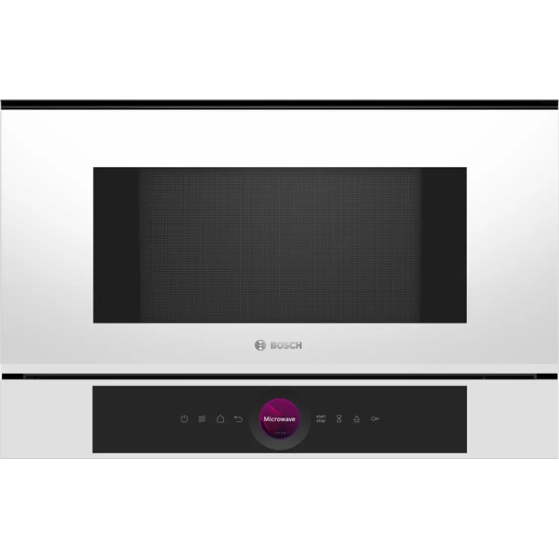 Microondas BOSCH Serie 8 Integrable Blanco 60 cm · BFL7221W1 1