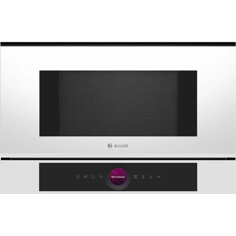 Microondas BOSCH Serie 8 Integrable Blanco 60 cm · BFL7221W1 1