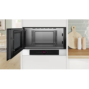 Microondas BOSCH Serie 8 Integrable Blanco 60 cm · BFL7221W1