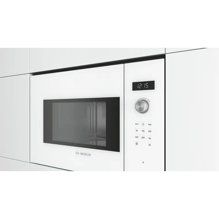Microondas BOSCH Serie 6 Integrable Blanco 60 cm · BFL524MW0 2