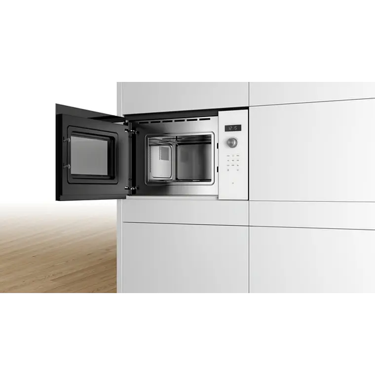 Microondas BOSCH Serie 6 Integrable Blanco 60 cm · BFL524MW0 4