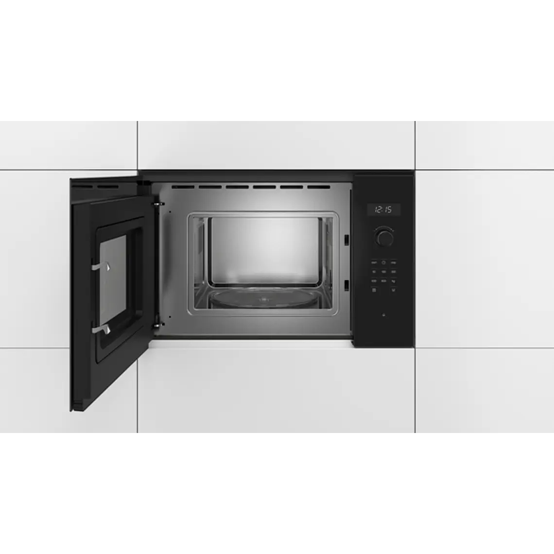 Microondas BOSCH Serie 6 Integrable Negro 60 cm · BFL524MB0 3