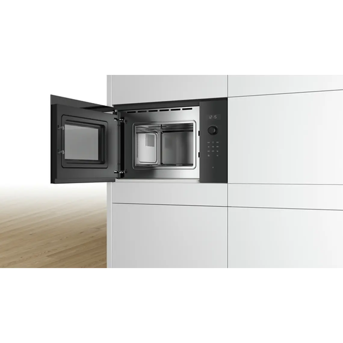 Microondas BOSCH Serie 6 Integrable Negro 60 cm · BFL524MB0 2