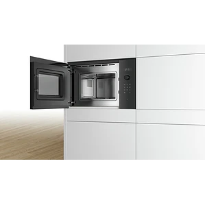 Microondas BOSCH Serie 6 Integrable Negro 60 cm · BFL524MB0