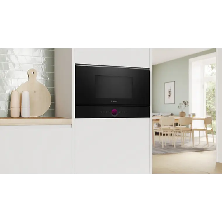 Microondas BOSCH Serie 8 Integrable con Grill Negro 60 cm · BER7321B1 4