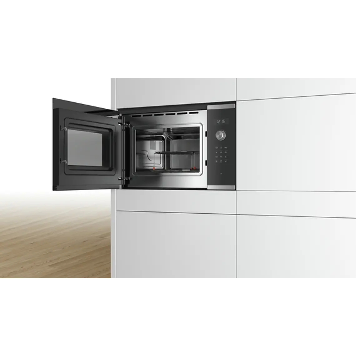 Microondas BOSCH Serie 6 Integrable con Grill Inox 60 cm · BEL554MS0 4