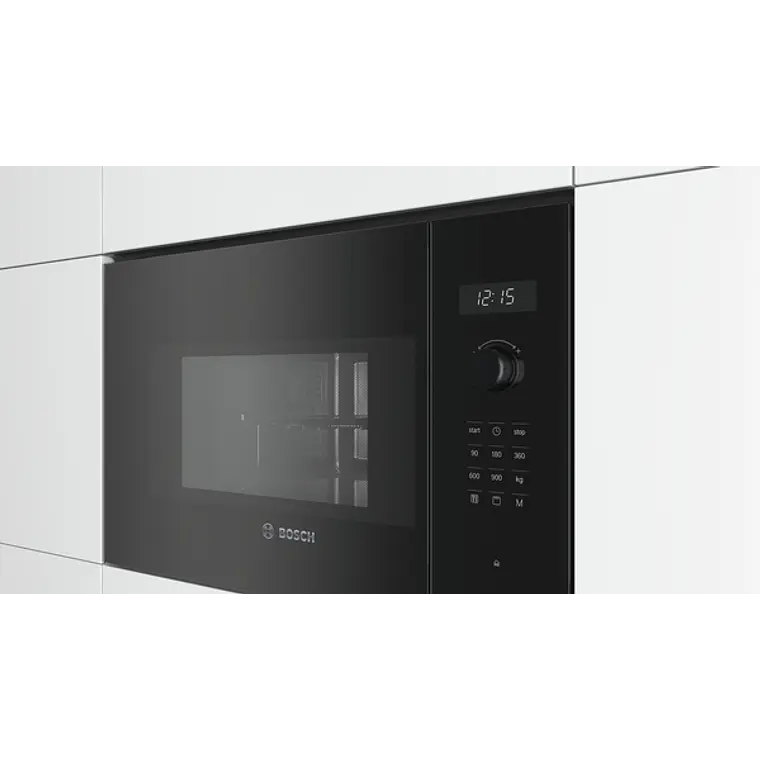 Microondas BOSCH Serie 6 Integrable con Grill Negro 60 cm · BEL554MB0 3