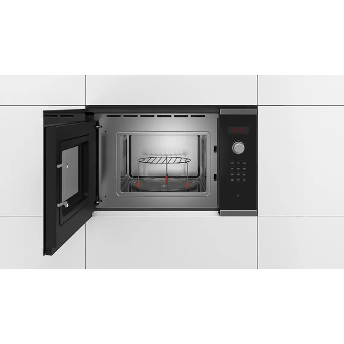 Microondas BOSCH Serie 4 Integrable con Grill Inox 60 cm · BEL523MS0 4