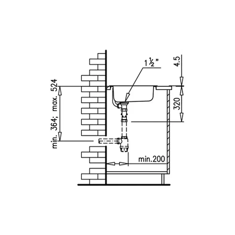 Lavaplatos empotrado E/50 2C reversible - TEKA  4