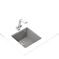 Lavaplatos SQUARE 40.40 TG Granito Stone Grey (BE) - TEKA - Miniatura 2