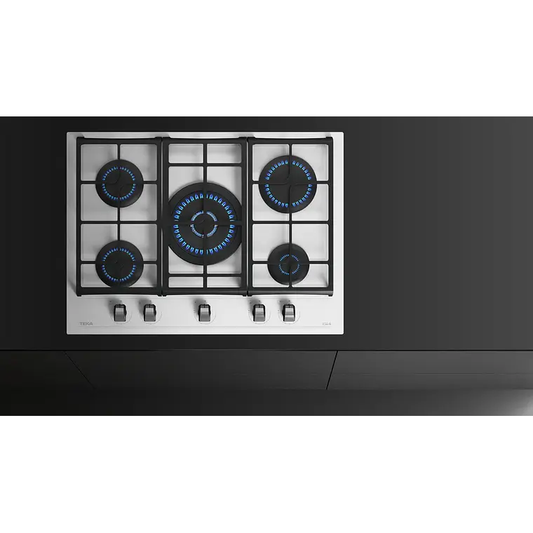 Encimera Cristal Gas con función ExactFlame en 70 cm de gas natural - TEKA 8