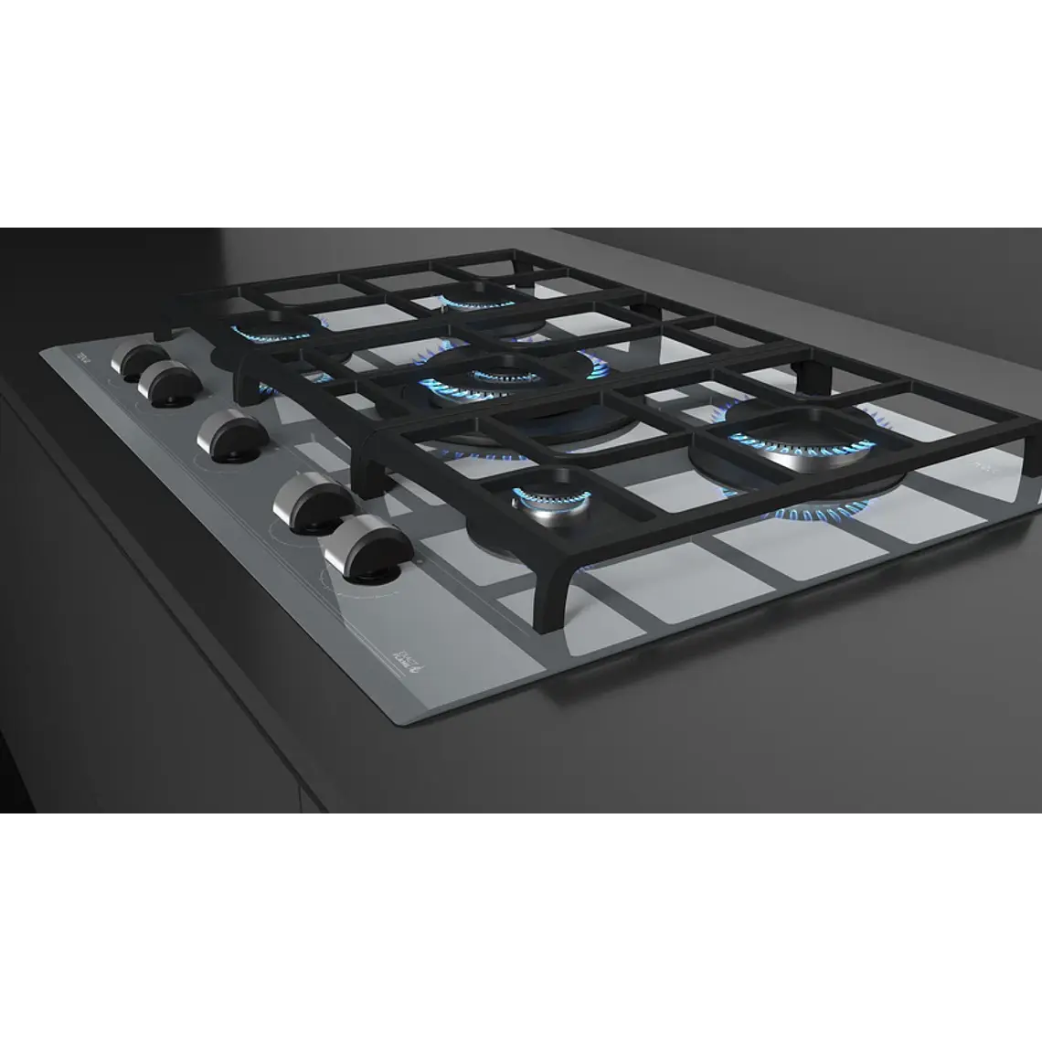 Encimera Cristal Gas con función ExactFlame en 70 cm de gas natural - TEKA 9