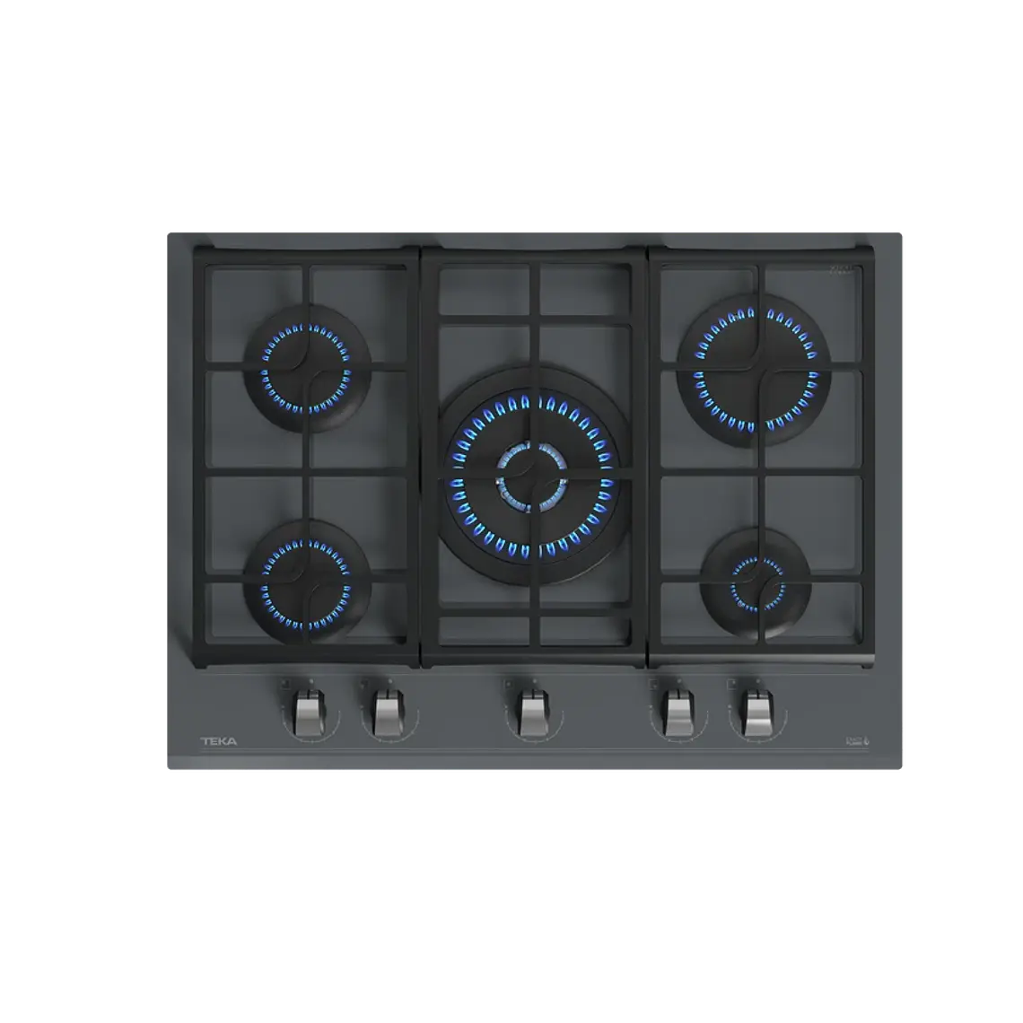 Encimera Cristal Gas con función ExactFlame en 70 cm de gas natural - TEKA 2
