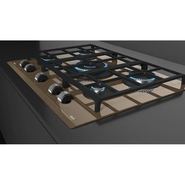 Encimera Cristal Gas con función ExactFlame en 70 cm de gas natural - TEKA 8
