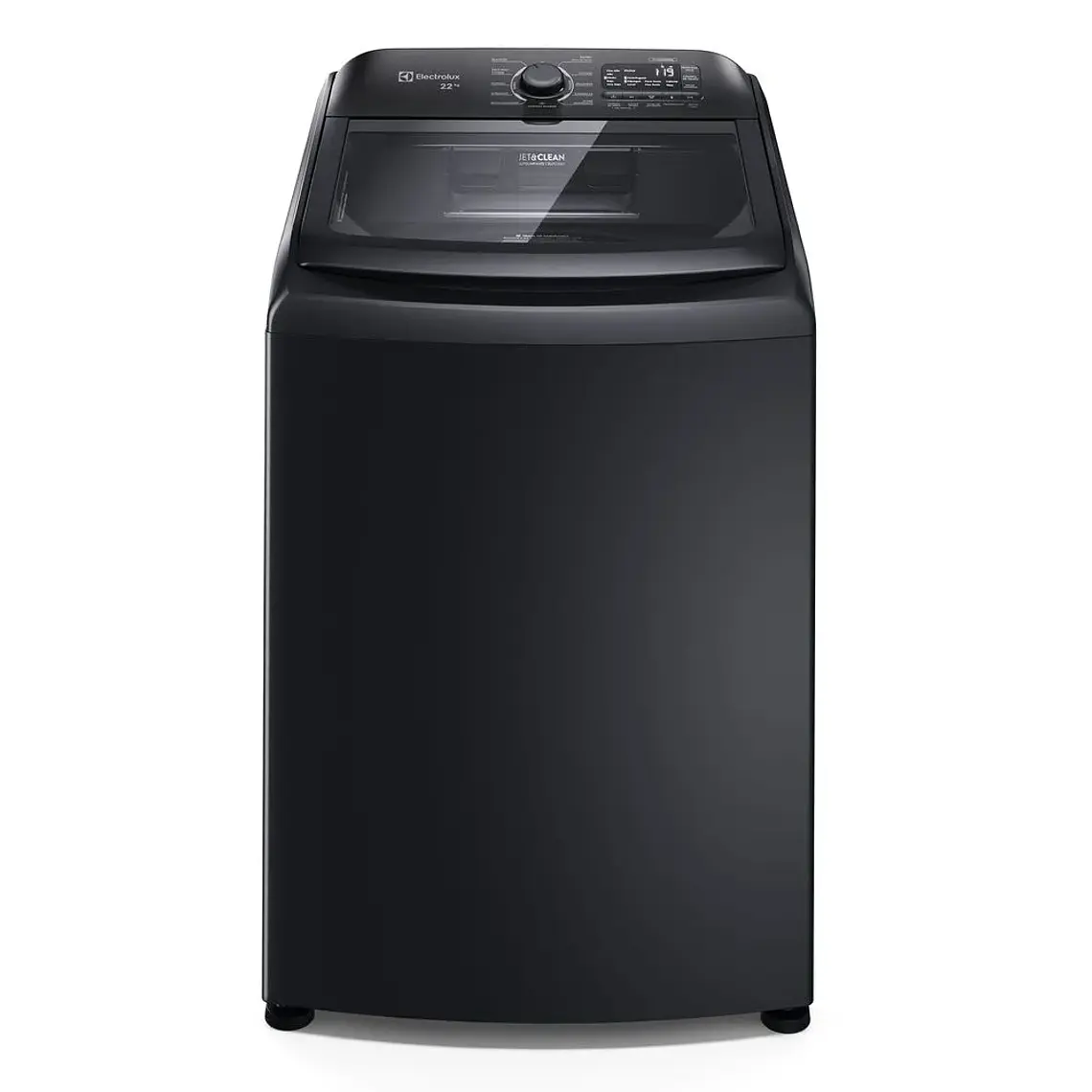 Lavadora Automática 22kg Carga Superior Expert Jet&Clean y Atrapa Pelusas LS22Y Negra - ELECTROLUX 1