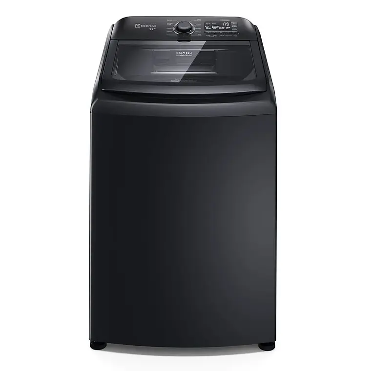 Lavadora Automática 22kg Carga Superior Expert Jet&Clean y Atrapa Pelusas LS22Y Negra - ELECTROLUX 1