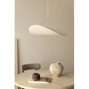 Lámpara de techo colgante LED en tela Eira Ø60 cm
