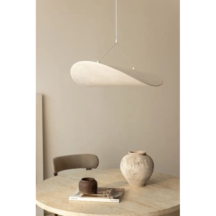 Lámpara de techo colgante LED en tela Eira Ø60 cm 3