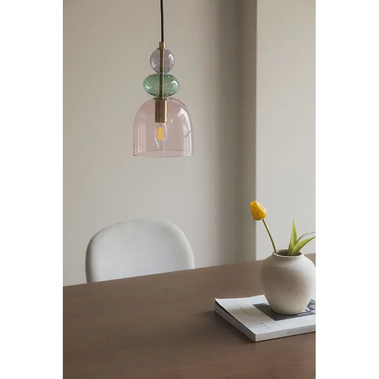 Lámpara de techo colgante en cristal Vera 2