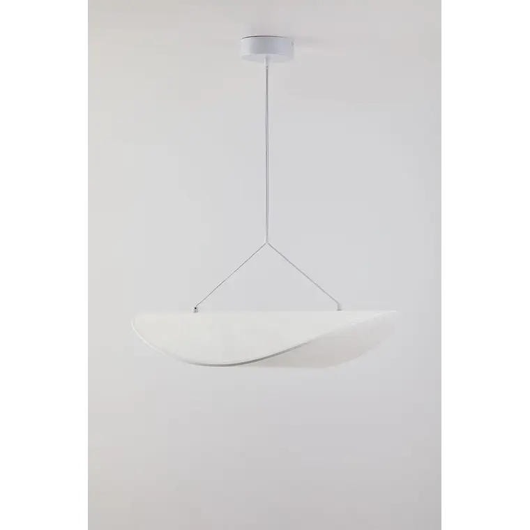 Lámpara de techo colgante LED en tela Eira Ø60 cm 5