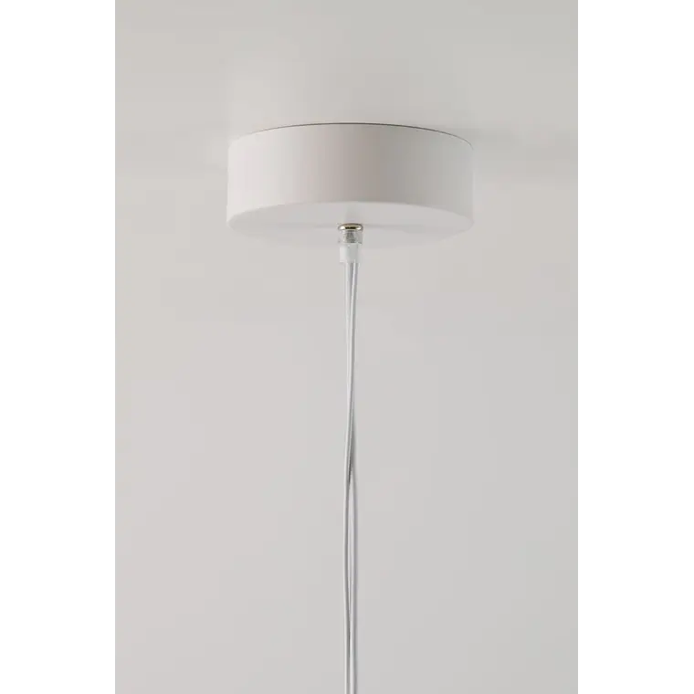 Lámpara de techo colgante LED en tela Eira Ø60 cm 8