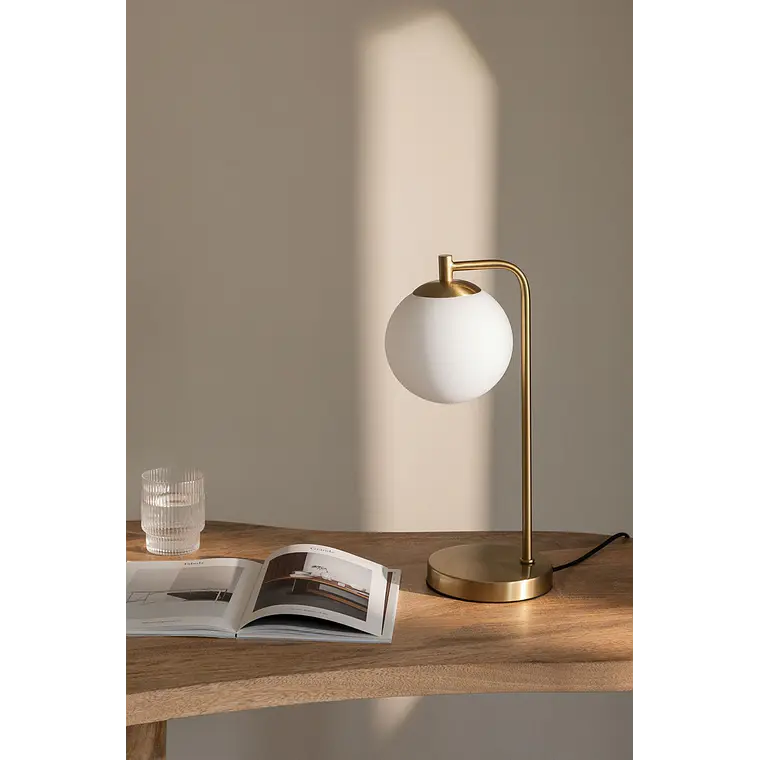 Lámpara de mesa con bola de cristal Niva 3
