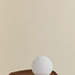 Lámpara de mesa en madera de acacia Olma - Miniatura 5