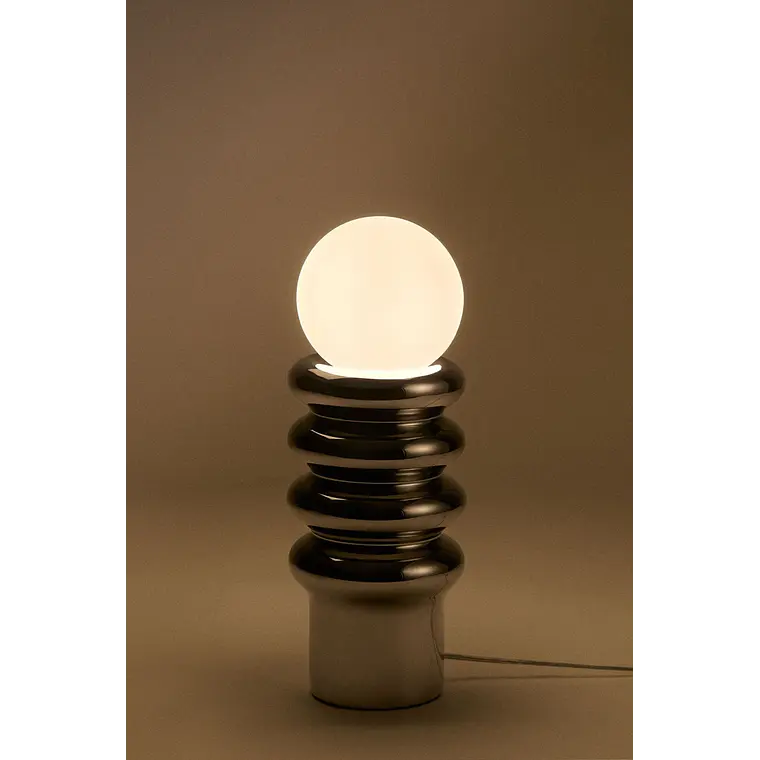 Lámpara de mesa 40 cm en cerámica con bola de cristal Kyra 6