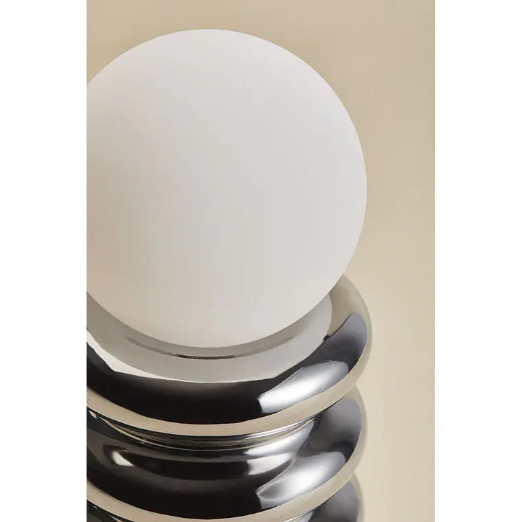 Lámpara de mesa 40 cm en cerámica con bola de cristal Kyra 7