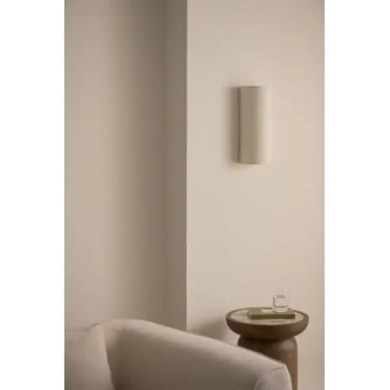 Aplique de pared en lino Kira 15 × 35 cm 1