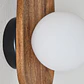 Aplique de pared en madera de acacia Sira ↑30 cm - Miniatura 6