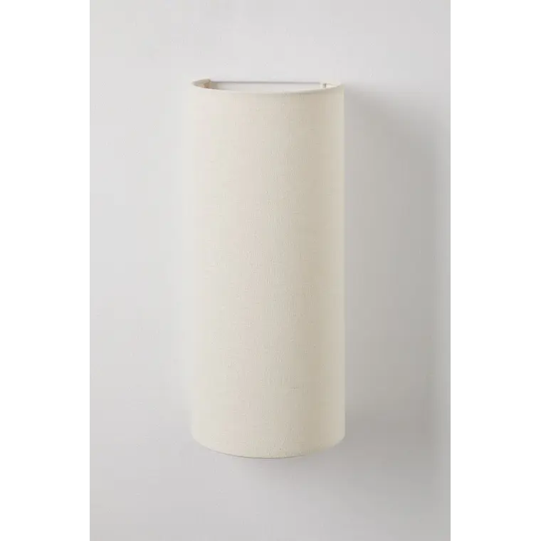 Aplique de pared en lino Kira 15 × 35 cm 7