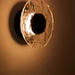 Aplique de pared Ø20 cm LED en vidrio y hierro Elio - Miniatura 6