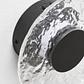 Aplique de pared Ø20 cm LED en vidrio y hierro Elio - Miniatura 9