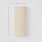 Aplique de pared en lino Kira 15 × 35 cm - Miniatura 11