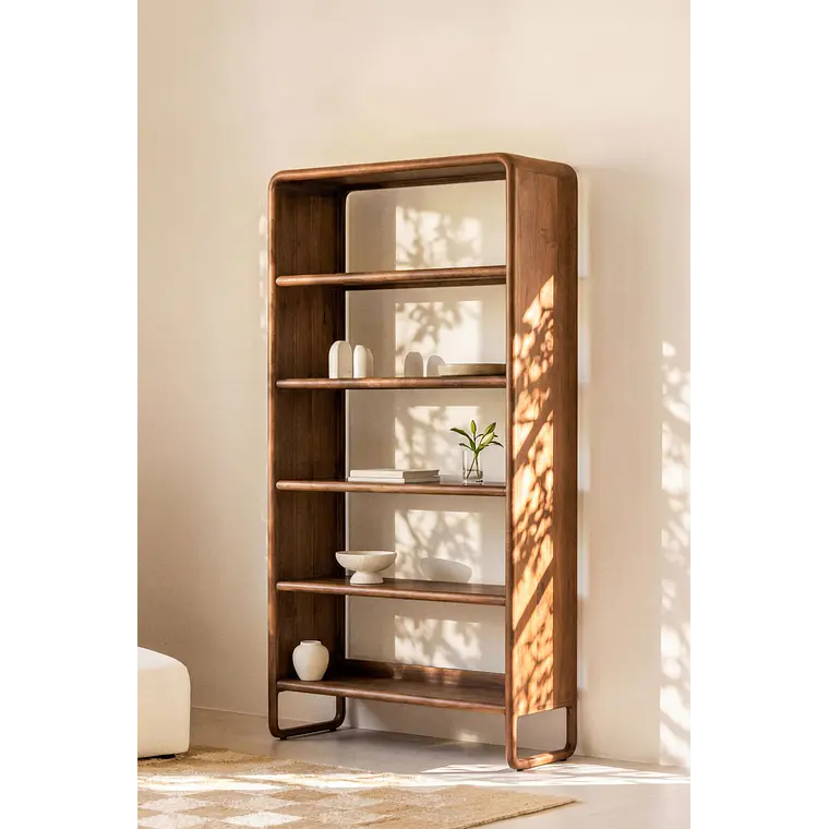 Estantería 190 cm en madera de mango Oria 3