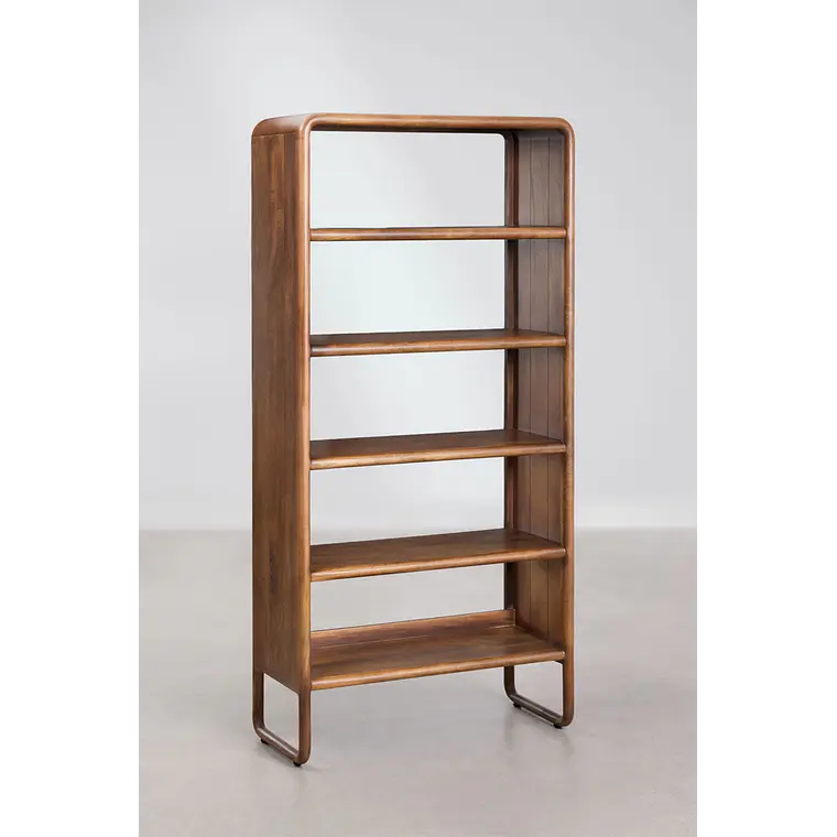 Estantería 190 cm en madera de mango Oria 5