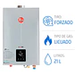 Calefont 21 litros Gas Licuado Tiro Forzado USB Rheem - Miniatura 3