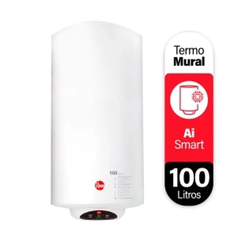 Termo eléctrico mural 100 litros Rheem Wifi 1