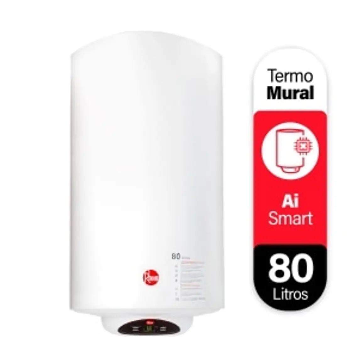 Termo eléctrico mural 80 litros Rheem Wifi 1