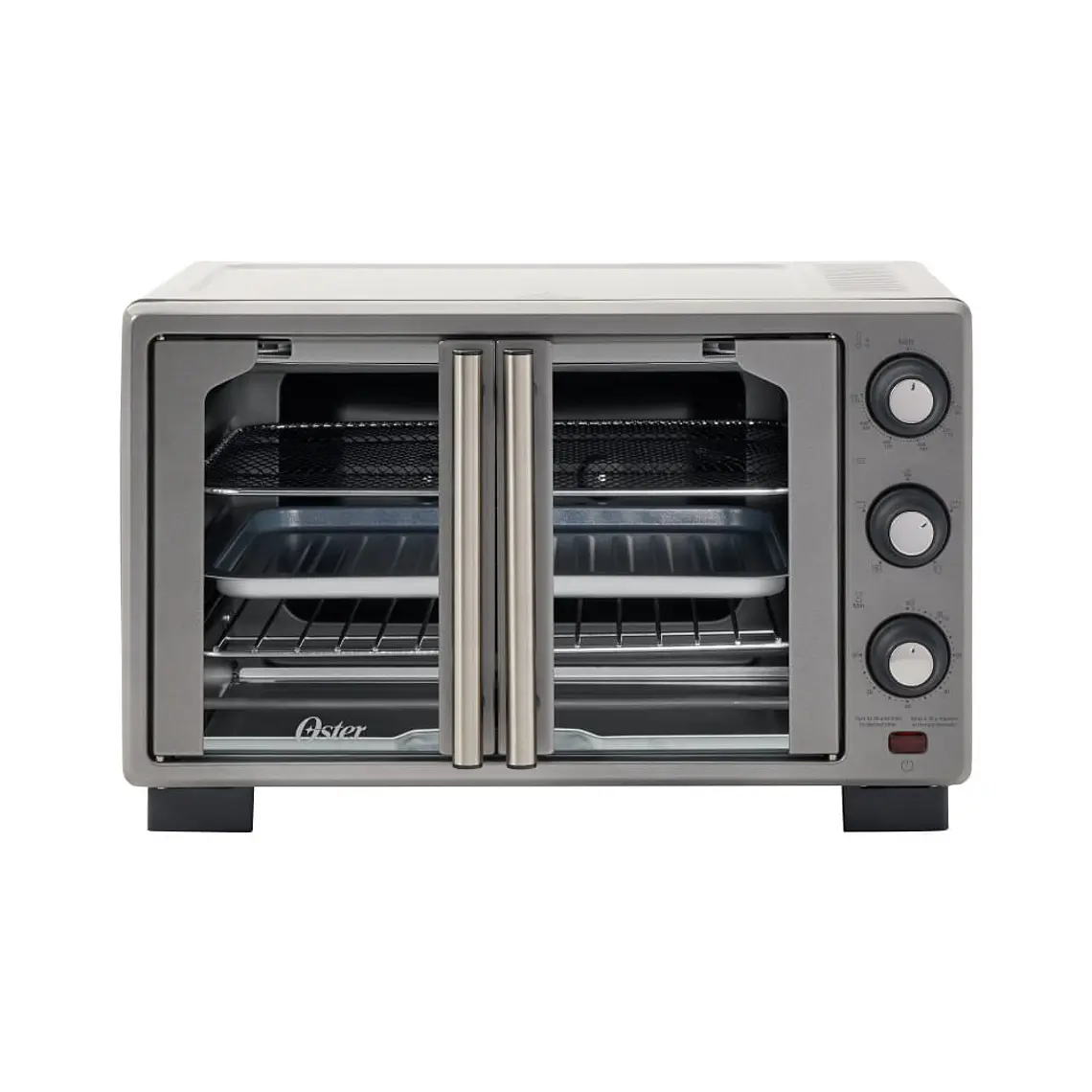 Horno Freidora de Aire Puertas Francesas 25L Oster 2
