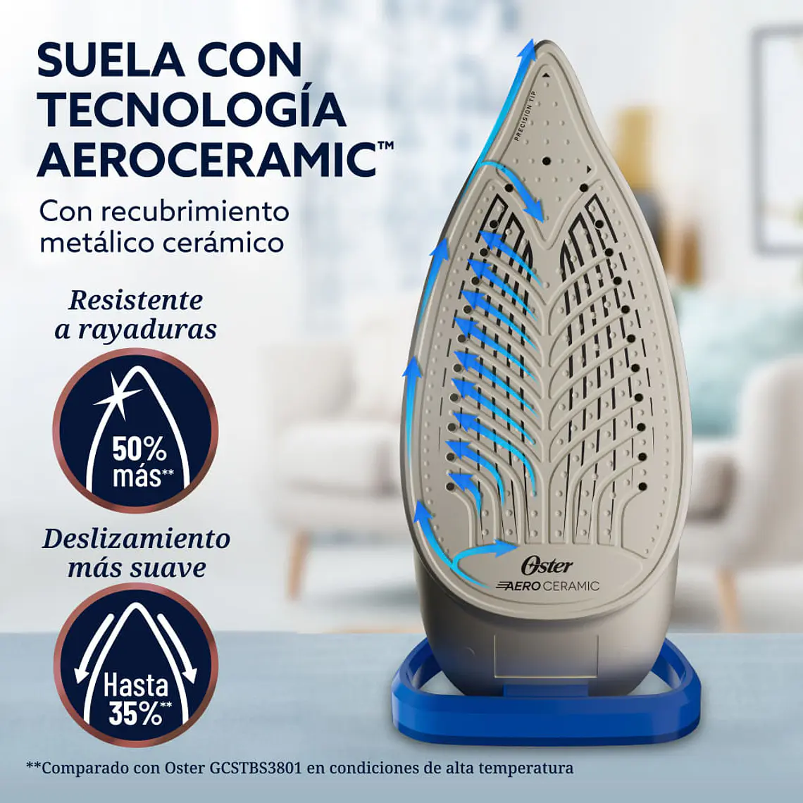 Plancha de Vapor Oster 4