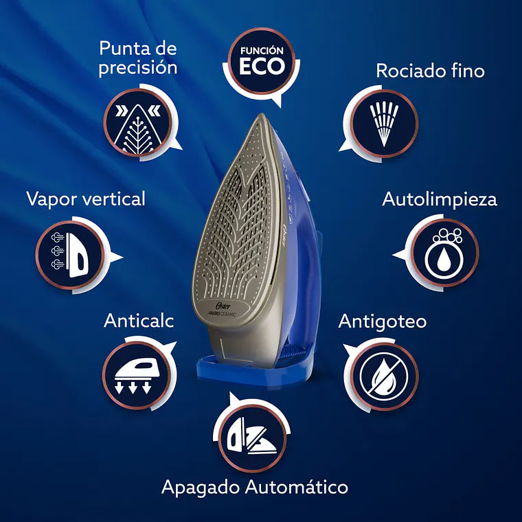 Plancha de Vapor Oster 7