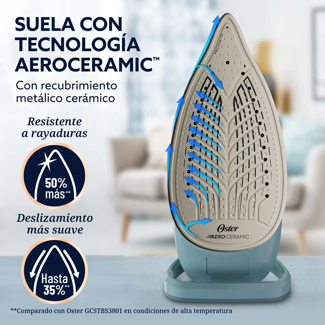 Plancha de Vapor Oster 4
