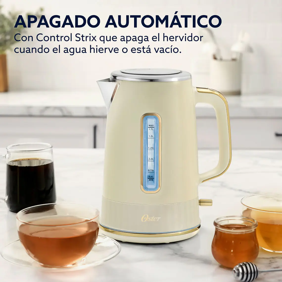 Hervidor Eléctrico 1.7L Oster 6