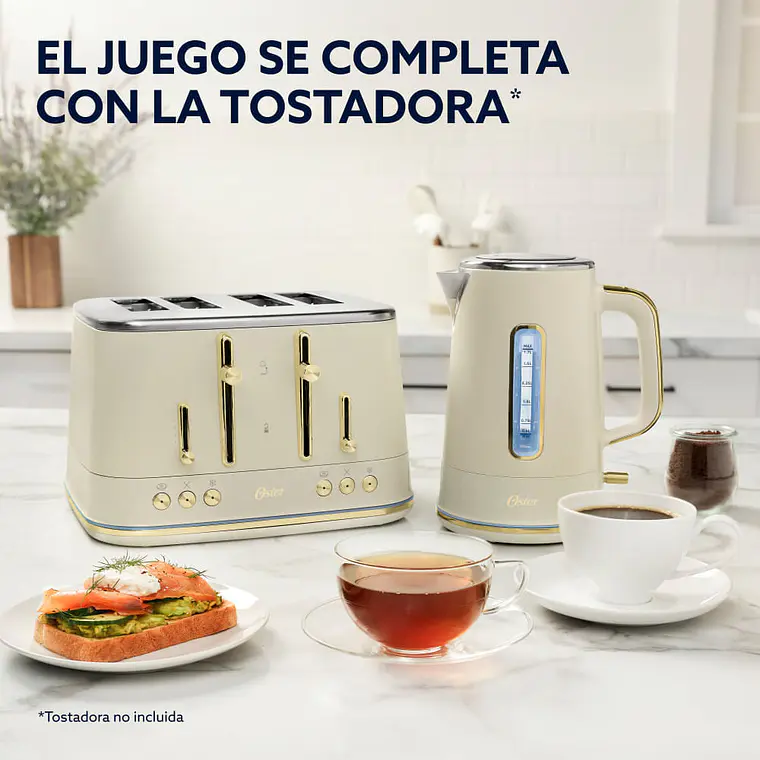 Hervidor Eléctrico 1.7L Oster 7